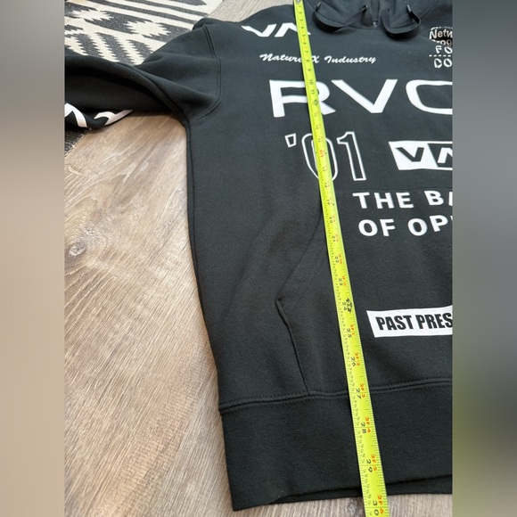 RVCA All Brand Sport Workout Hoodie Medium - Picture 8 of 9